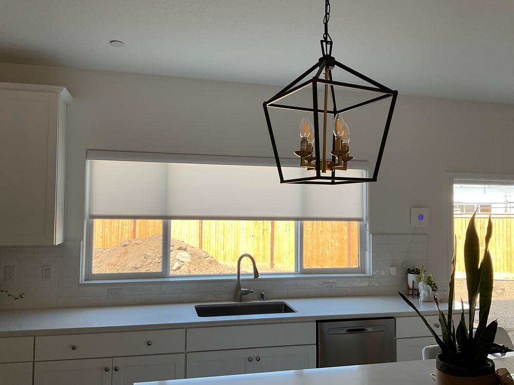 Professional Light-Filtering Kitchen Roller Shades on Prescott Ave in Clovis, CA